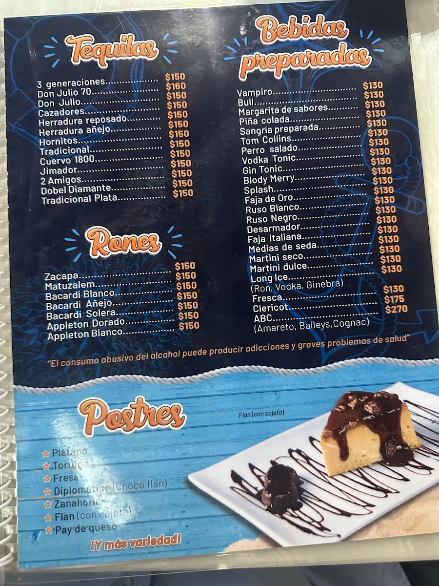 La Anacua Menu - Image 2